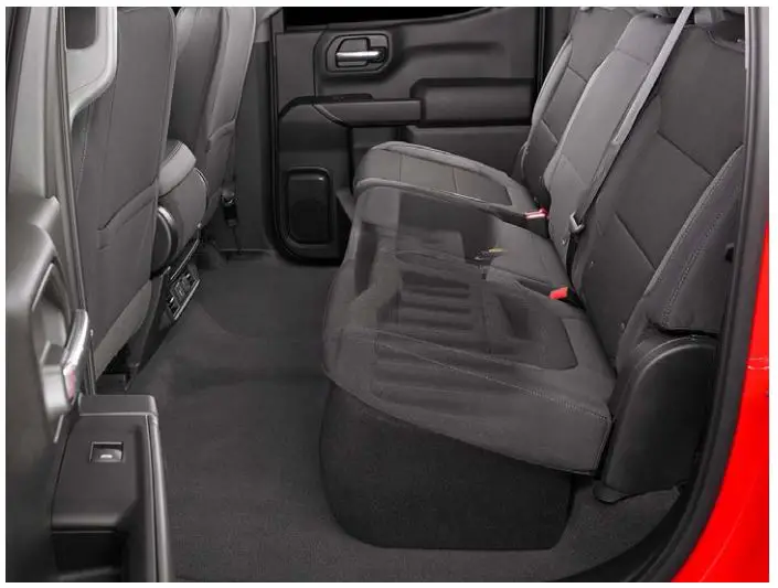 JL AUDIO SB-GM-SLVCC4 2019-Up Chevrolet Silverado Crew Cab and GMC Sierra Crew Cab Installation Guide - You have completed the installation for this model
