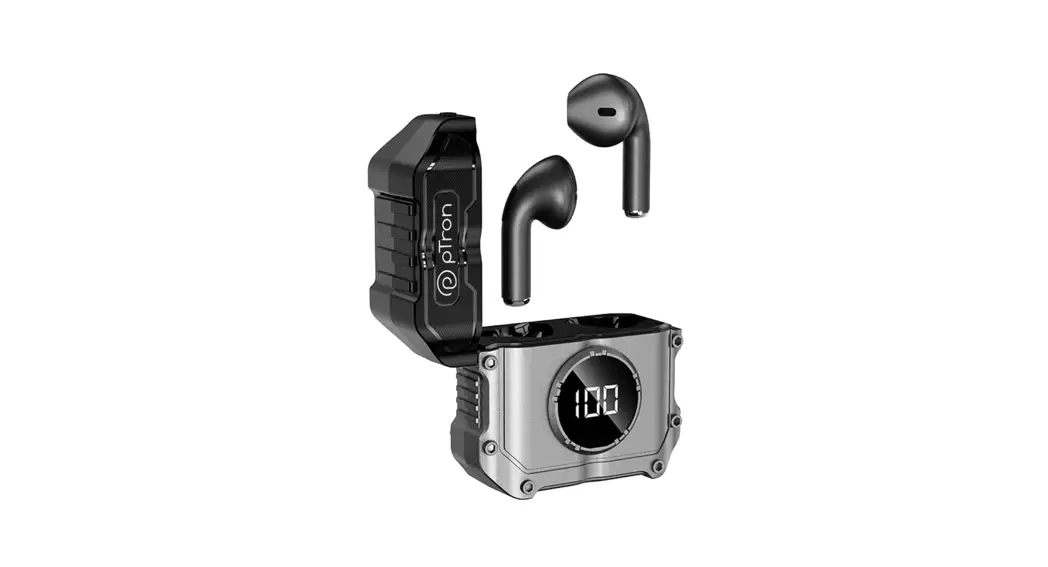 Ptron Bassbuds Revv Tws Earbuds Instruction Manual