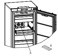 kluge-KF2197J-Built-in-Freezer-fig-2
