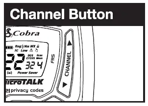 Cobra ACXT545 Two Way Radio 40