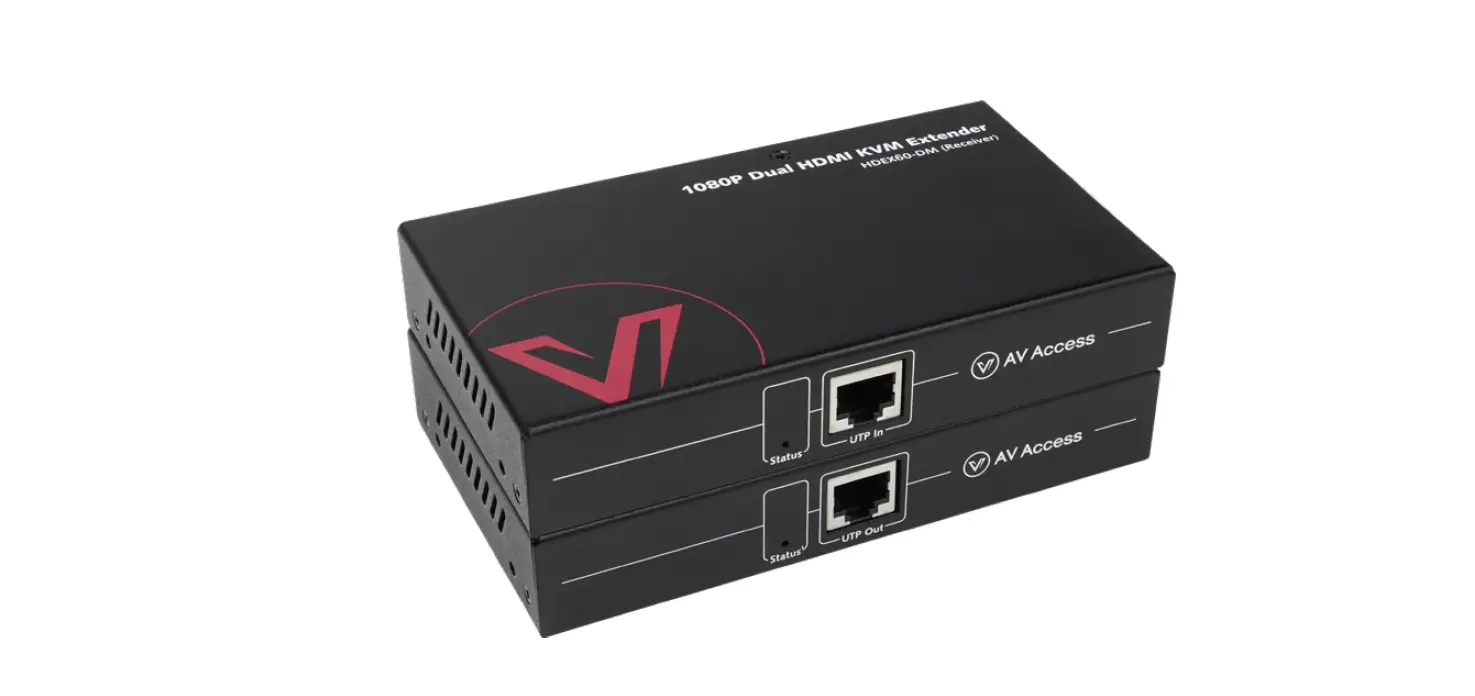 Av Access Hdex60-dm 1080p Dual Hdmi Kvm Extender With Usb2.0 User Manual Av Access Hdex60-dm 1080p Dual Hdmi Kvm Extender With Usb2.0 User Manual