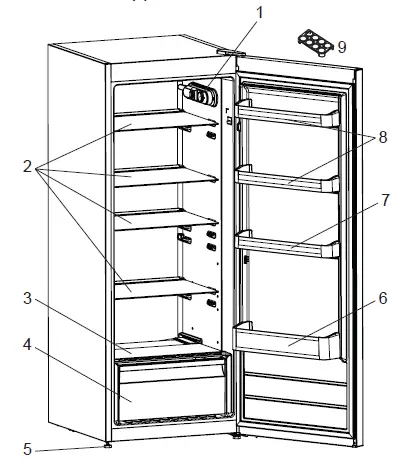 Cylinda-K3255HE-Refrigerator-fig-8