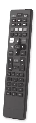 PHILIPS SRP4050 Universal Remote For Hisense TVs