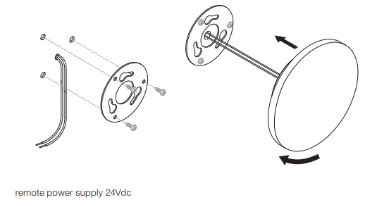 Installation on Wall