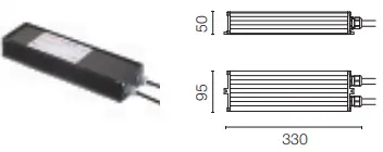 Piero Lissoni FL F1310033 Camouflage Anthracite LED Light Instructions  Accessories