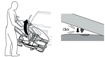 Opening the tailgate