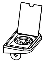 ROYAL GOURMET SG3001 3-Burner Gas Grill - Side burner