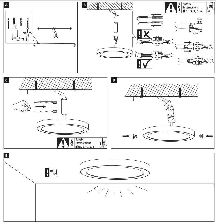 Paulmann 708.99 Ceiling Light fig 1