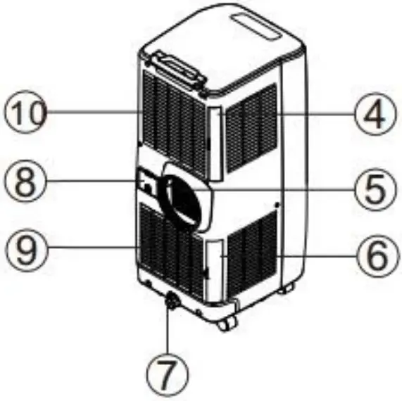 Aktobis AG FGA1075 Top Air Conditioner - Overview 2