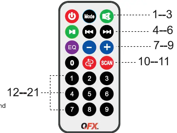 QFX PBX-616 15 Inch Bluetooth Rechargeable Speaker 3