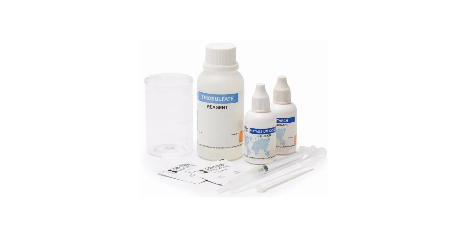 Hanna Instruments Hi 38023 Total Chlorine Extended Range Test Kit Instruction Manual