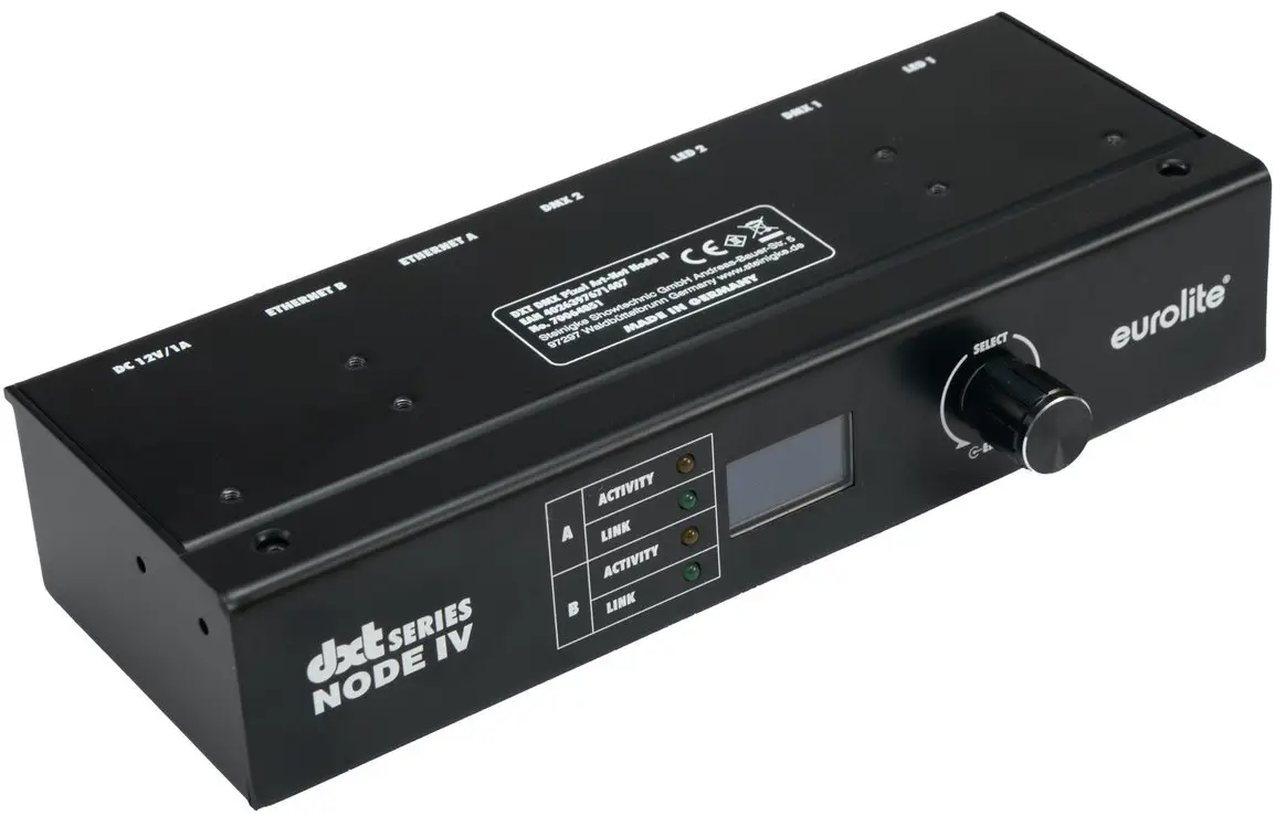 eurolite DXT DMX Art-Net Node IV