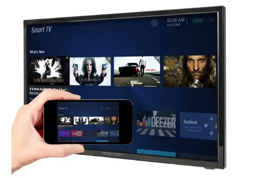 MAJESTIC SLT271D 24 Inch Smart LED TV-PRO