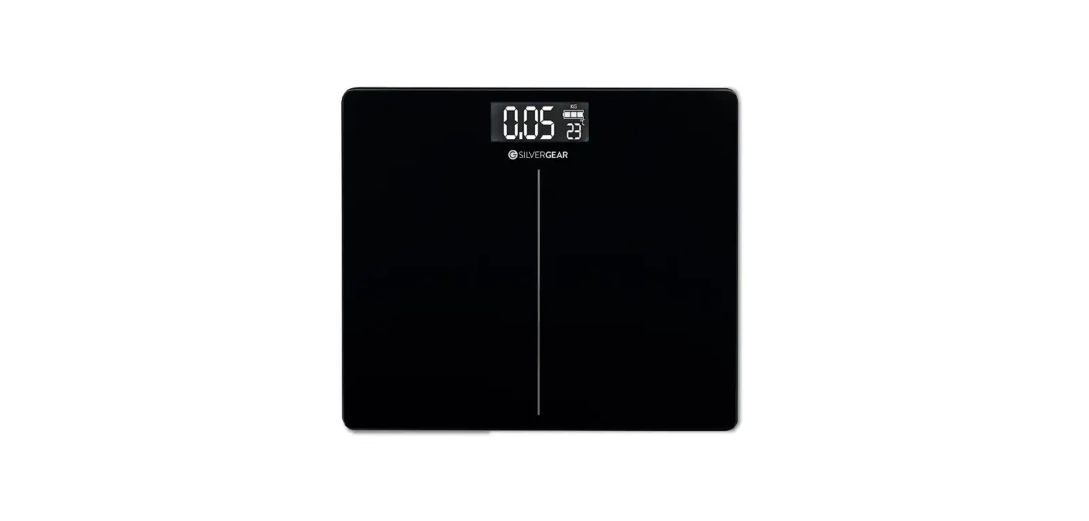 Silvergear 915387 Body Scale With Lcd Display User Manual