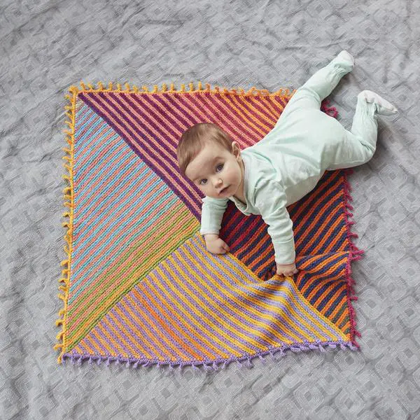 Lion Brand Roland Baby Afghan User Guide