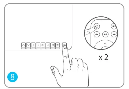 ACROJOY ‎D501 4K Support Native 1080P Portable Projector-8