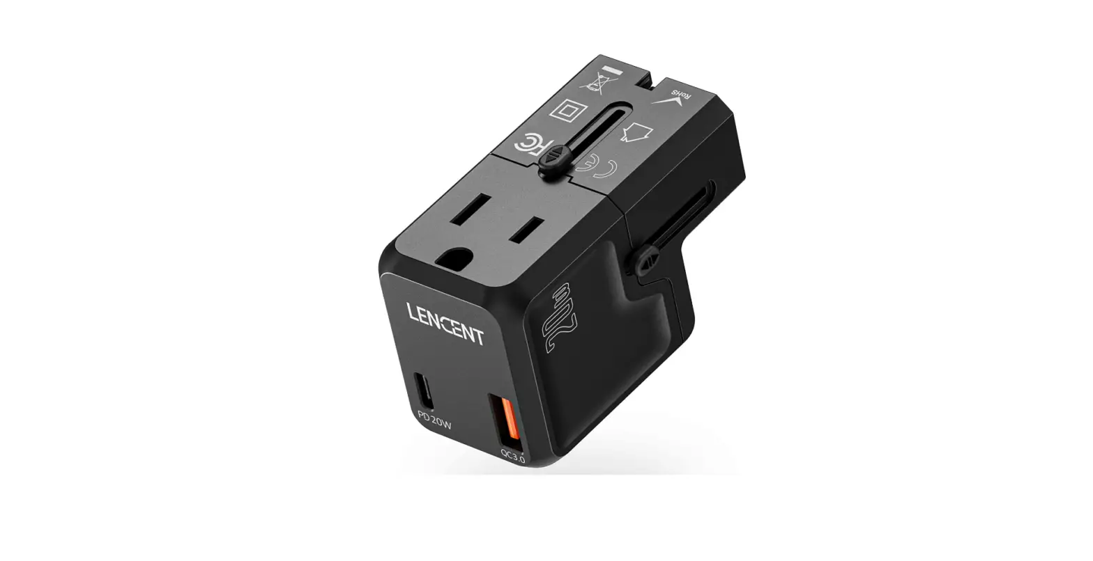 Lencent International Travel Power Adapter User Manual Lencent International Travel Power Adapter User Manual