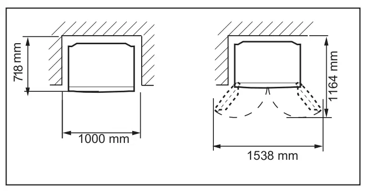 SHARP Side-by-Side Refrigerator-DISPOAL