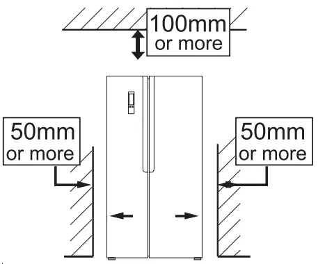 SHARP Side-by-Side Refrigerator-IN USE