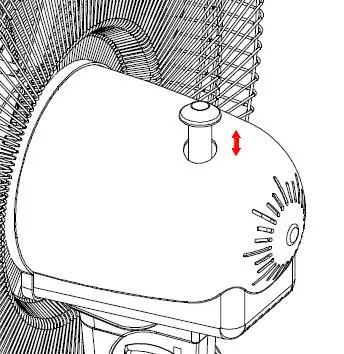 Oceanic OCEAVT30CM2 Table Fan Diameter 30CM - USE 2