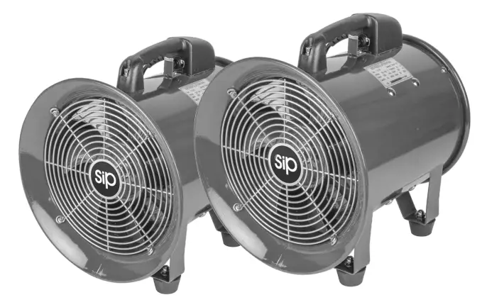 SIP INDUSTRIAL 05641 10 Inch Portable Ventilator -