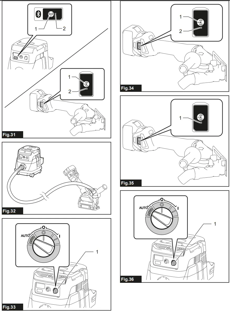 makita DGA417 Cordless Angle Grinder fig 6