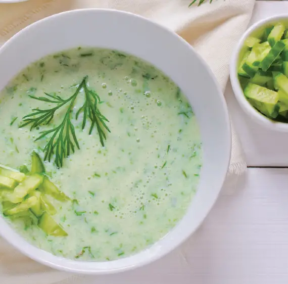 CHILLED AVOCADO SOUP