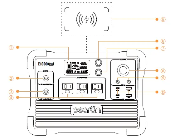 pecron-E1000PRO-Label-Maker-Printer-FIG-1