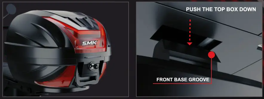 SMK TCR 291N Black for Two Wheelers - 12