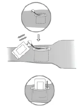 SHARPER IMAGE 207140 Heat Therapy -INSTALL POWER PACK