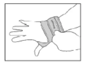 SHARPER IMAGE 207140 Heat Therapy -Lock the strap