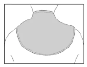 SHARPER IMAGE 207140 Heat Therapy -NECK WRAP