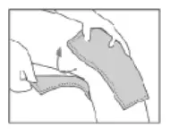 SHARPER IMAGE 207140 Heat Therapy -Place wrap