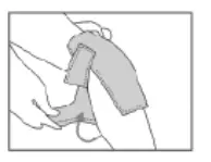 SHARPER IMAGE 207140 Heat Therapy -Wrap the lower