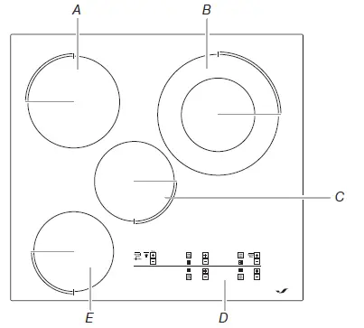 JENNAIR 24, 30 and 36 Inch Touch Control and Knob Control Radiant Cooktop 2