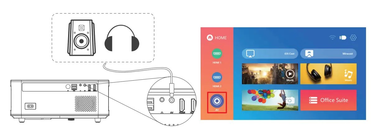 Bomaker cinema 500 MAX native Full HD 1080P LED Projector-20