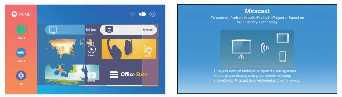 Bomaker cinema 500 MAX native Full HD 1080P LED Projector-28