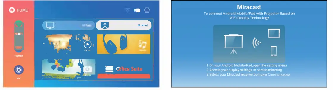 Bomaker cinema 500 MAX native Full HD 1080P LED Projector-32