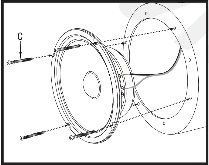 ROCKVILLE Aluminum Wakeboard Tower Speaker Pods - step 3