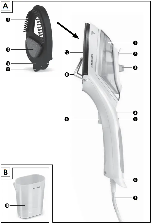 SILVERCREST 499319 Garment Steamer - 1