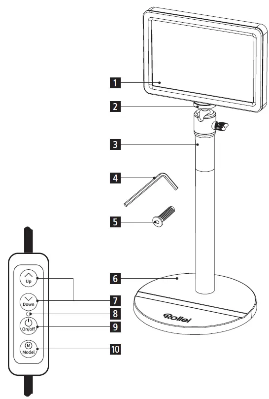 Rollei-LUMIS-Key-Light-Desktop-Bi-Color-LED-Panel-FIG-1