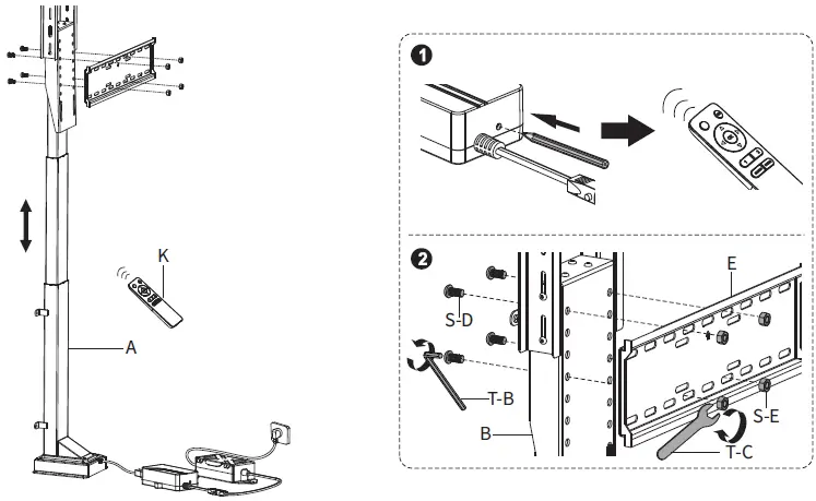 VIVO-MOUNT-E-UP44-Motorized-TV-Stand-with-Remote-Control-10