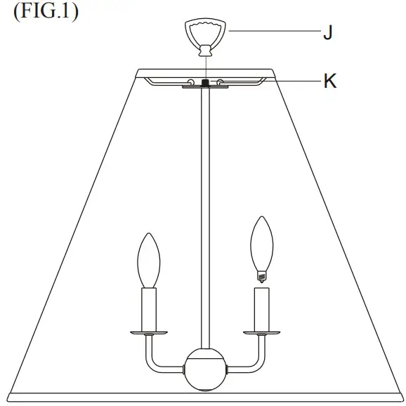 SIGNATURE HARDWARE 944689 Fairview 3 Light 24 Inch Wide Pendant - INSTALLATION