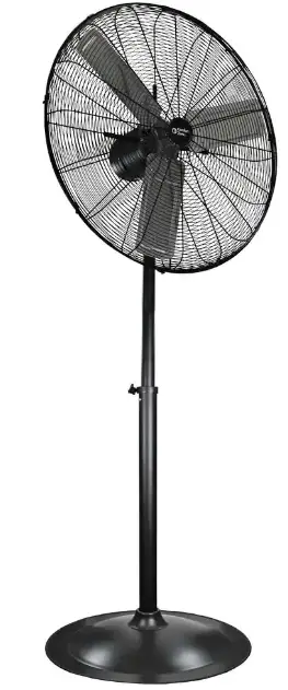 Comfort-Zone-CZHVP30-30-in-3-Speed-Indoor-Black-Industrial-Fan-PRO