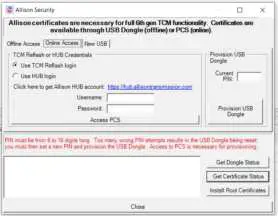Allison Offline Authentication USB Dongle-02