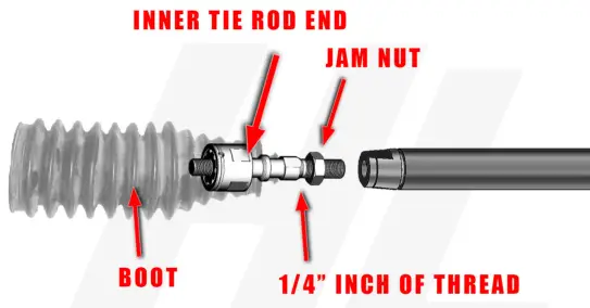 POLARIS HDAS-C-01 CAN-AM Defender Adjustable Tie Rod - 12
