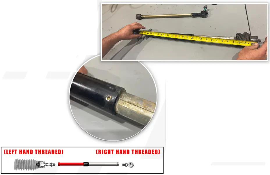 POLARIS HDAS-C-01 CAN-AM Defender Adjustable Tie Rod - 13