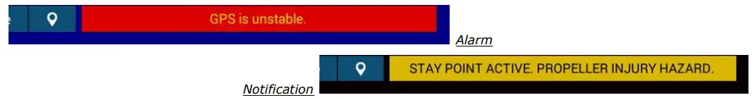 YAMAHA TZT9F Helm Master EX - Notification Indication