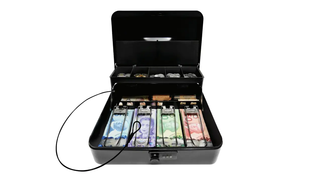 Manhattan Mcbc-2200 Tiered Tray Deluxe Combination Cash Box User Manual