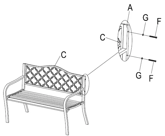 WINSTON-PORTER-Y000333-Emiliyana-Steel-Garden-Bench-FIG-5